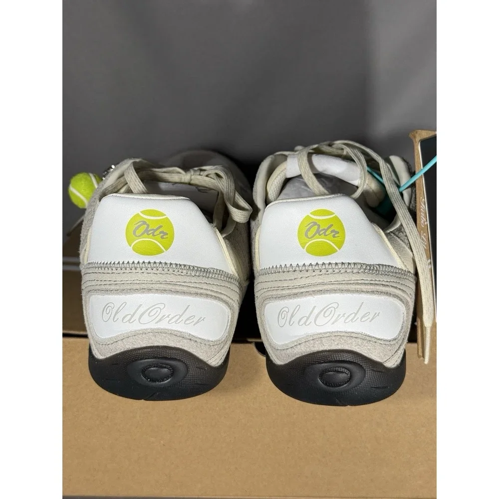 OLD ORDER Turbo Lite 2.0 Tennis Beige Shoes Size 8.5 2000's Y2K Style